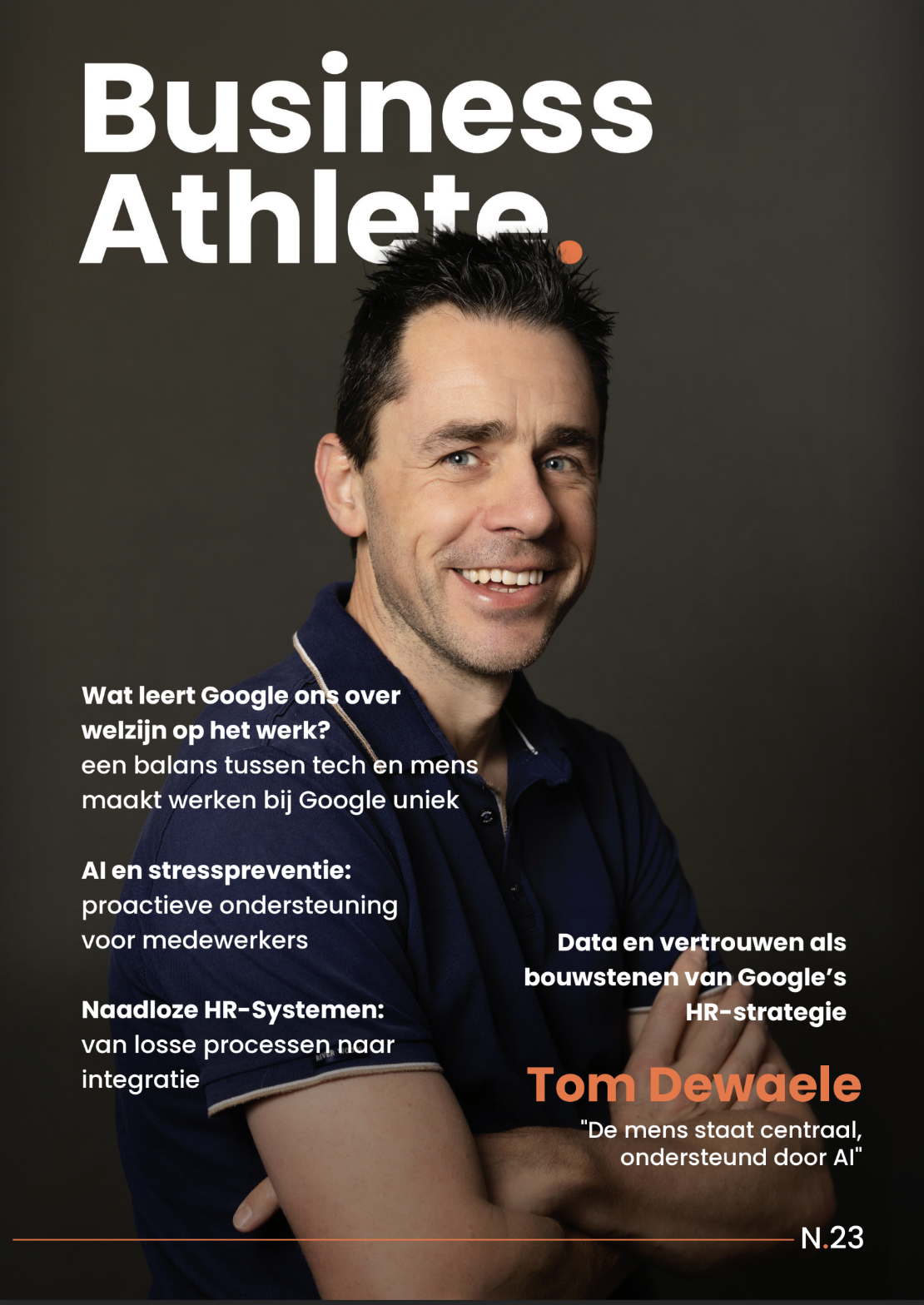 Tom Dewaele over unieke employee experience bij Google: ‘De mens staat centraal, ondersteund door AI’